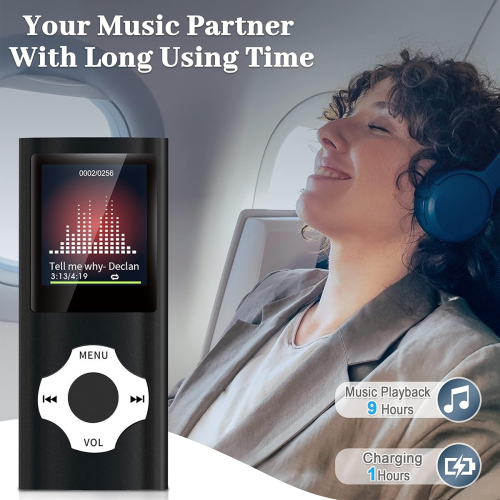 Mp3Player με υποδοχή κάρτας SD 8Gb + 16Gb, λεπτό κλασικό σχεδιασμό και υλικό υψηλής 2