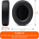 Ανταλλακτικά μαξιλαράκια αυτιών για ακουστικά Beats Studio, άνετα μαξιλαράκια Over-Ear με 2