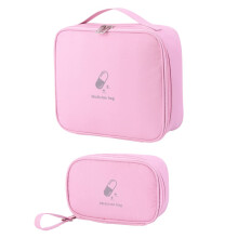 First aid kit empty travel emergency bag for outdoor camping trips 2 pcs