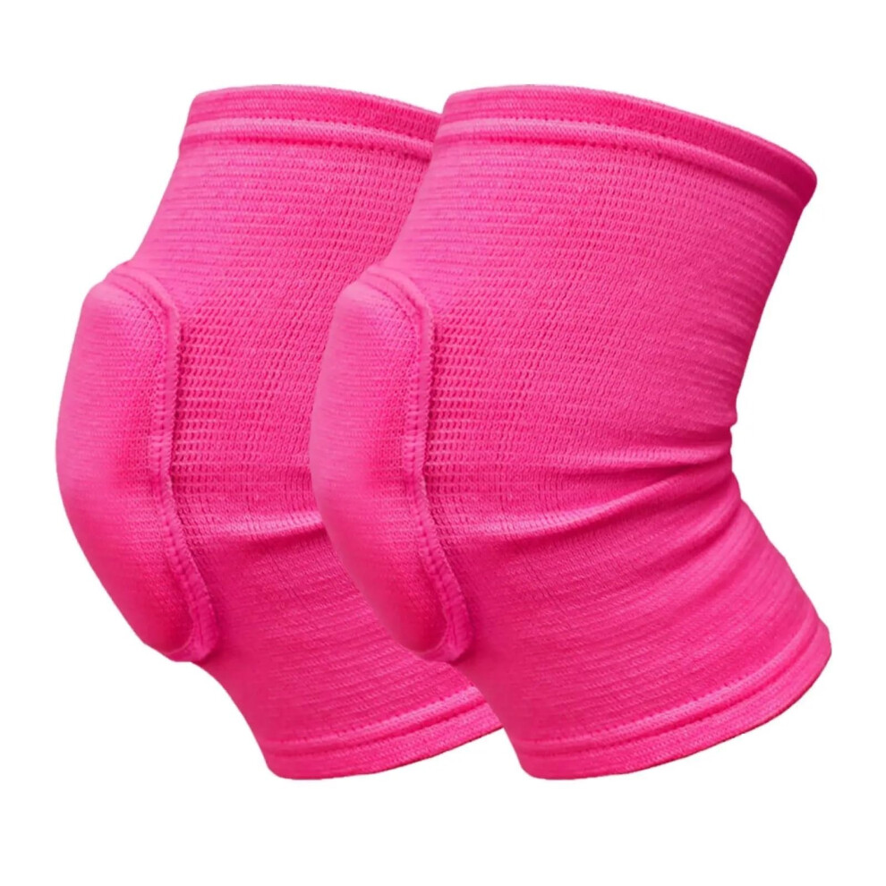 Knee Protector Sports Compression Knee Pads, Elastic Knee Support, Thickened Sponge, Knee Brace For Dance Training (Red, S) Red 9412369657497