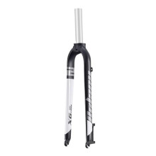 MTB Rigid Fork 29 Inch White Aluminum Alloy Straight 28.6mm