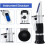 Refractometer, Hand Tools 040% Brix Specific Gravity Refractometer Tester for Wort Beer Grape Sugar ATC Set Ref: 2111 5