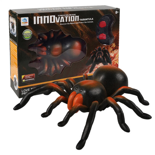 Realistic Spider  Remote Controlled Spider Toy, Halloween Prank Toy