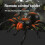 Realistic Spider  Remote Controlled Spider Toy, Halloween Prank Toy 5