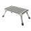 Folding Step Stool, Aluminum Ladder with NonSlip Surface, Max Load 150kg 1