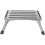 Folding Step Stool, Aluminum Ladder with NonSlip Surface, Max Load 150kg 3