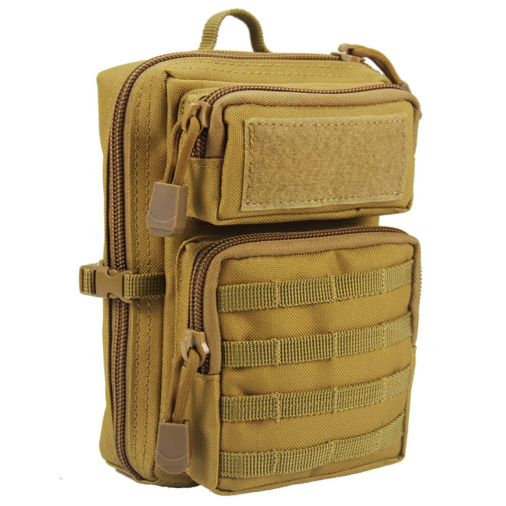 Small First Aid Bag, Reusable Medical Bag for Outdoor Activities, Camping and Travel, Modular Emergency Bag with Shoulder Strap