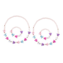 Butterfly Necklace Choker for Boys and Girls 2 Sets Kids Jewellery for Boys and Girls Pearl Jewellery, Resin, No Gemstone