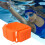 Adjustable swimming trainer belt, waterproof back float swim aid for adults 2