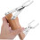 Bee frame lifter with wooden handle for easy removal of frame combs 2
