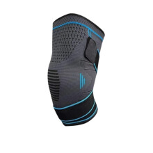 Knee pads, knee protectors, a pair of knee compression bandages, suitable for mountaineering, basketball (blue, S)