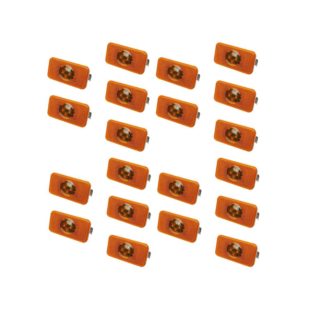 20Pcs 24V Car Truck Led Side Marker Indicator Lamp 4 Led For Volvo Trucks Fm/Fh Light/Amber 4713860170733