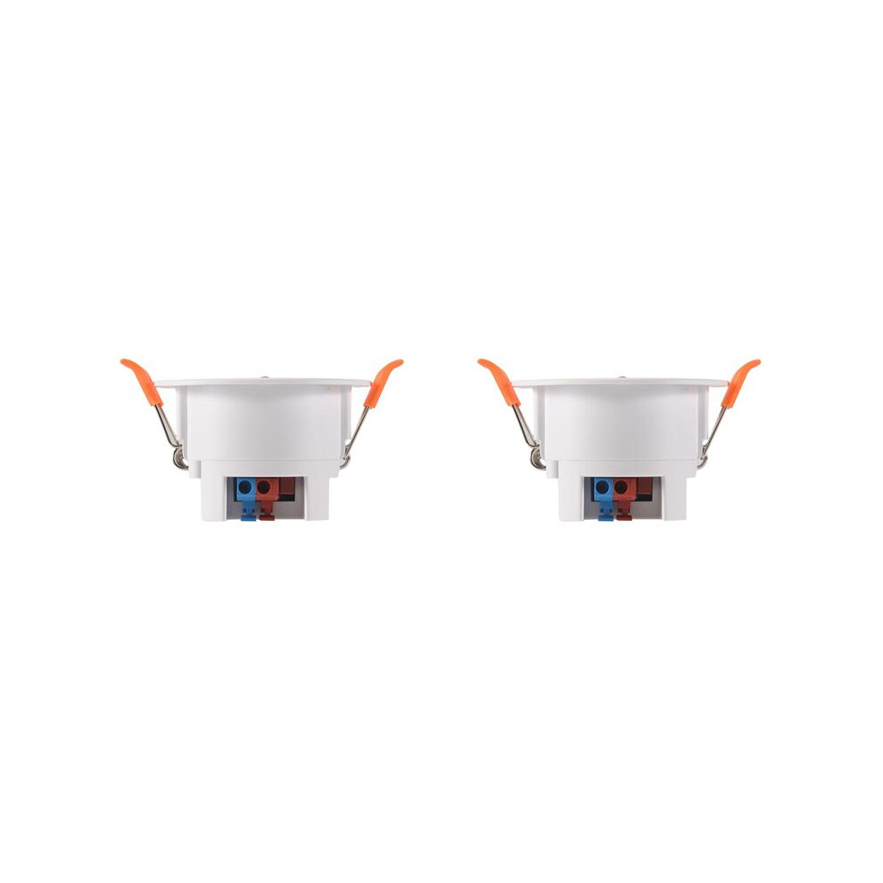 2X Tuya ZigBee mmWave Human Presence Sensor with Luminance MicroWave Radar Detection PIR Motion Sensor Celling Mount