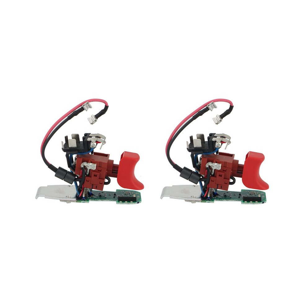 2X Switch Trigger 16072335Dk For Bosch Gsr10.8-2-Li Gsr12-2-Li Gsb10.8-2-Li Gsr Gsb 10.8-2-Li 12-2-Li Drill Screw Driver 4713635633067