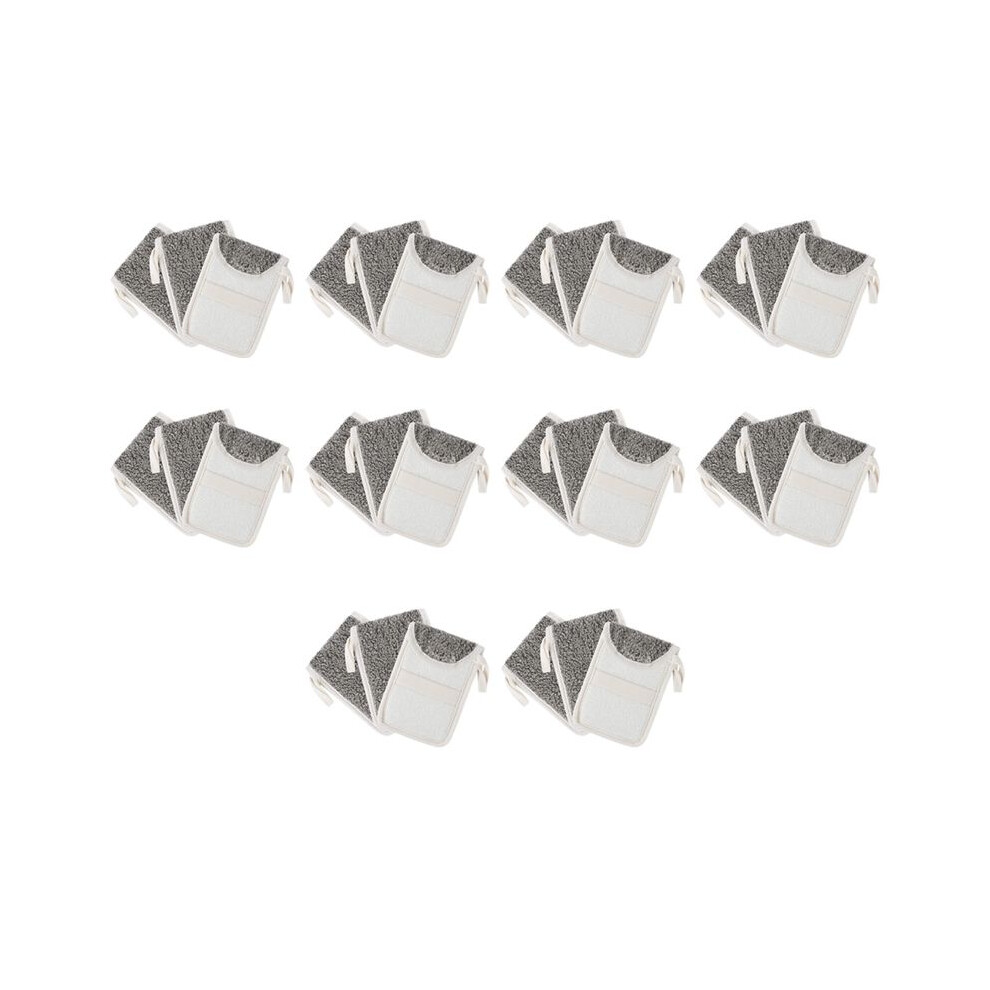 30 Pcs Soap Saver Pouch,Exfoliating Soap Bag Body Scrubber Exfoliator Sponge Holder Hanging Rope Bags for Bath or Shower