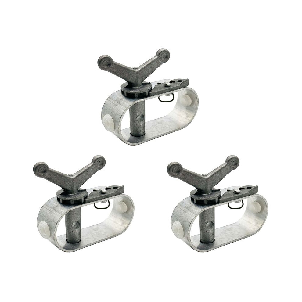 3X Aluminum Mini Winch Tightener,Hand Twisted Wire Tensioner,Wire Tensioner Farm 4711734653306
