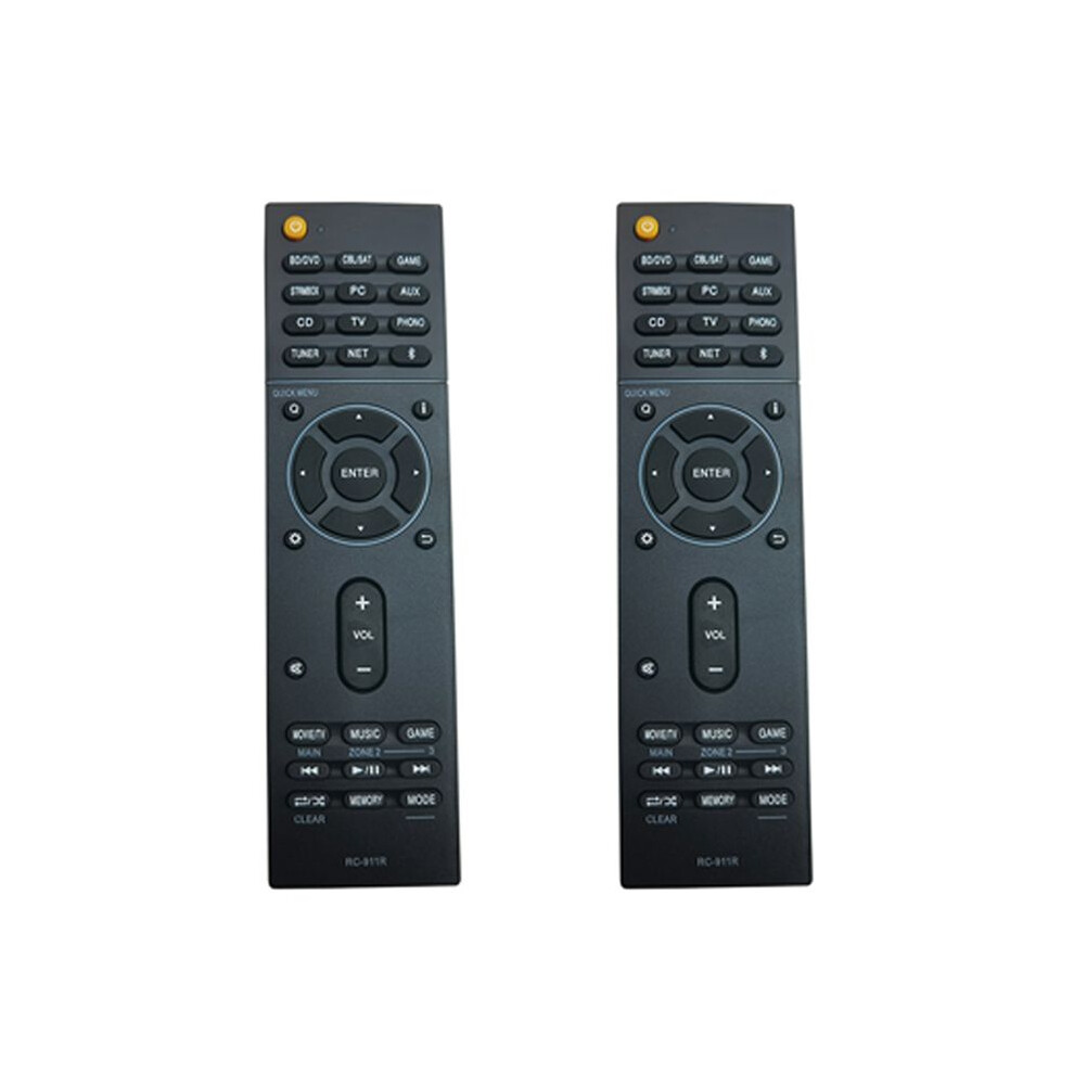 2X Replace Rc-911R Remote Control For Onkyo Av Stereo Receiver Tx-Nr578 Tx-Ds787 Tx-Nr777 Tx-Nr686 Ht-S7805 Tx-Rz720 6133869936341