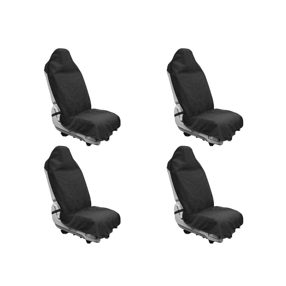 4X Machine Washable Towel Seat Cover, Anti-Slip, Waterproof Sweat Proof Super Absorb Car, Truck, Suv Seat Cover 4714029299319