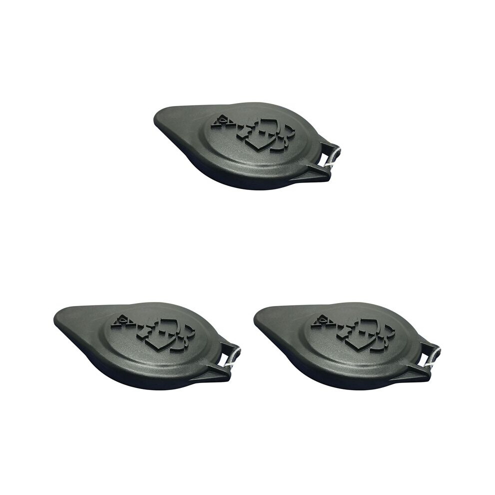 3X 61667238068 Windshield Washer Fluid Reservoir Cover Cap For Bmw F01 F10 F12 F13 520I 523I 528I 530I 535I 730I 740I Black 4712208887272