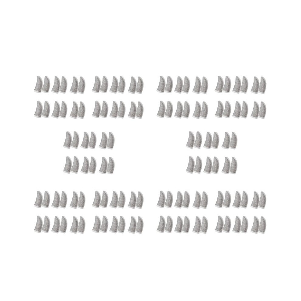 18-Pin Carbon Fiber Finger Sleeves For Pubg Mobile Games Contact Screen Finger Sleeves (120 Pcs) White 6131667550066
