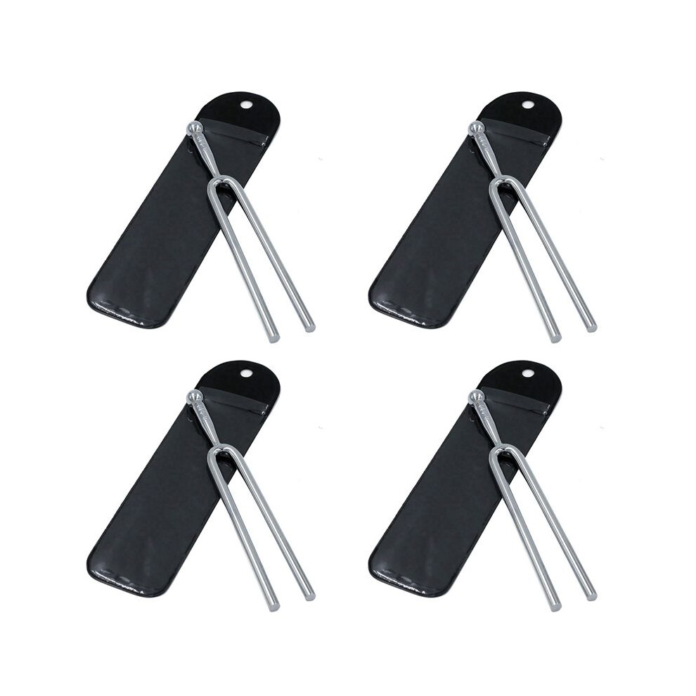 4X Tuning Fork With Soft Shell Case, Standard A 440 Hz 4711765375000