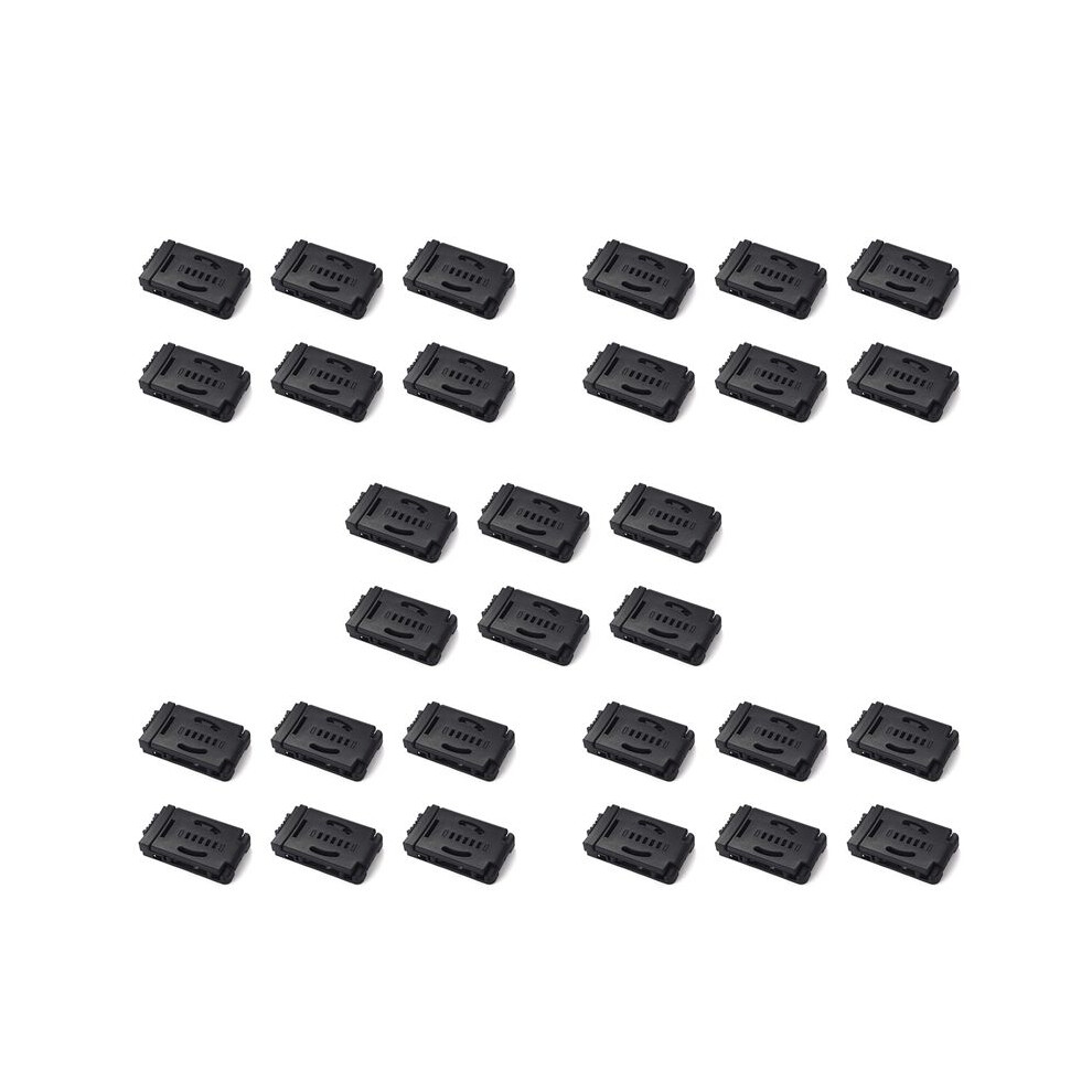 30Pcs Travel Buckle Large Tek Lok Belt Clip Loop For Knife Kydex Sheath/Holster With Hardware, Special For Diy 4712947598262