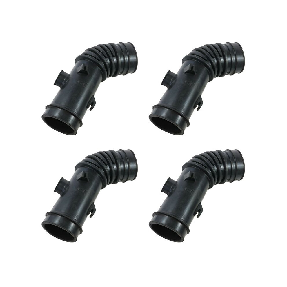 4X Engine Air Cleaner Intake Hose For Toyota Corolla 1993-1997 1.6L 1.8L Black 6131186905491