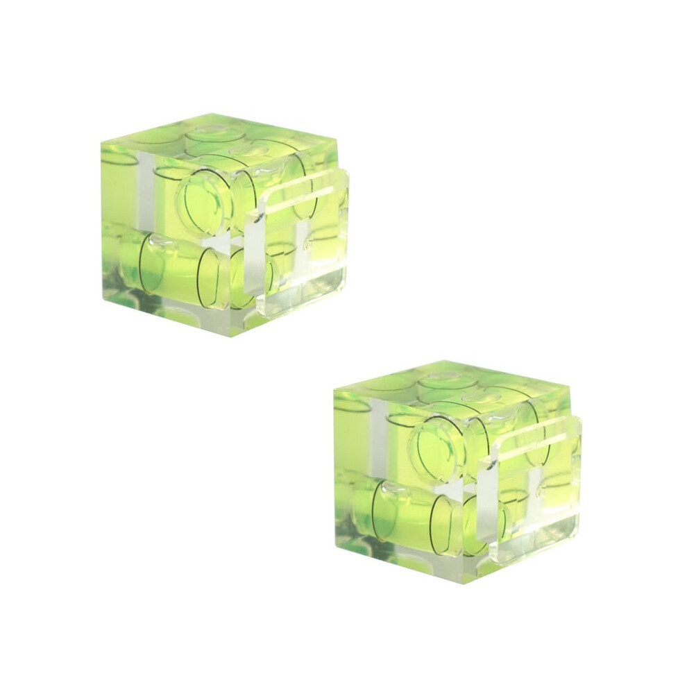 2X Spirit Level Hot Shoe Camera Level 3 Axis Bubble Spirit Level For Canon Nikon Olympus Pentax Digital And Film Cameras 4711651008852