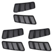 6Pcs Front Hood Vent Grille Air Flow Intake Hood for Mercedes Benz W166 GL GL350 GL450 GL550 ML ML350 ML550 2012-2015