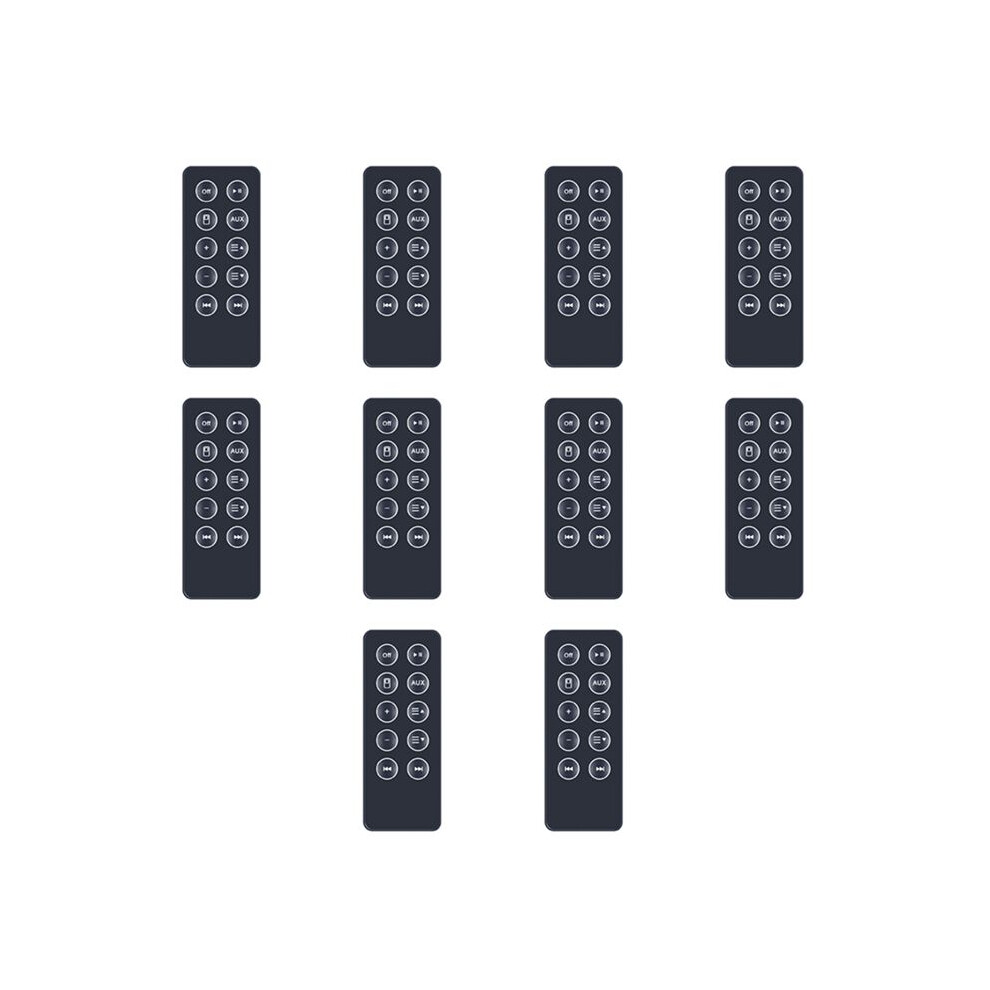 10X New Remote Control Replacement For Bose Sounddock 10 Sd10 Bluetooth-Compatible Speaker Digital Music System 4712301835798