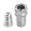 2X Quick Release Fitting ISO7241-A NPT Hydraulic Coupling Connector 1/2Inch Quick Change Interface 5