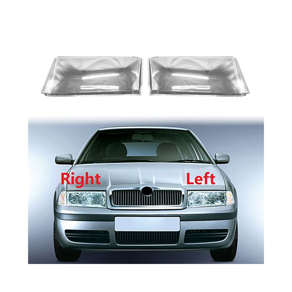 4X For Skoda For Octavia 2001 2002 2003 2004 Left Headlight Shell Lamp Shade Transparent Lens Cover Headlight Cover 4712208862309