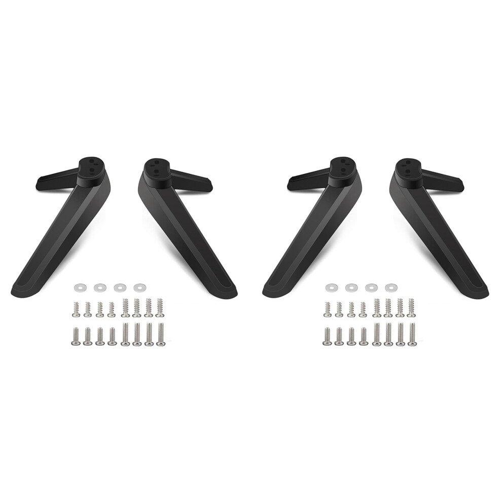 4X Universal Tv Stand, Table Top Tv Stand Base Replacement, Tv Base Pedestal Feet Tv Stand Mount Legs 17Mm-20Mm 4712150807120
