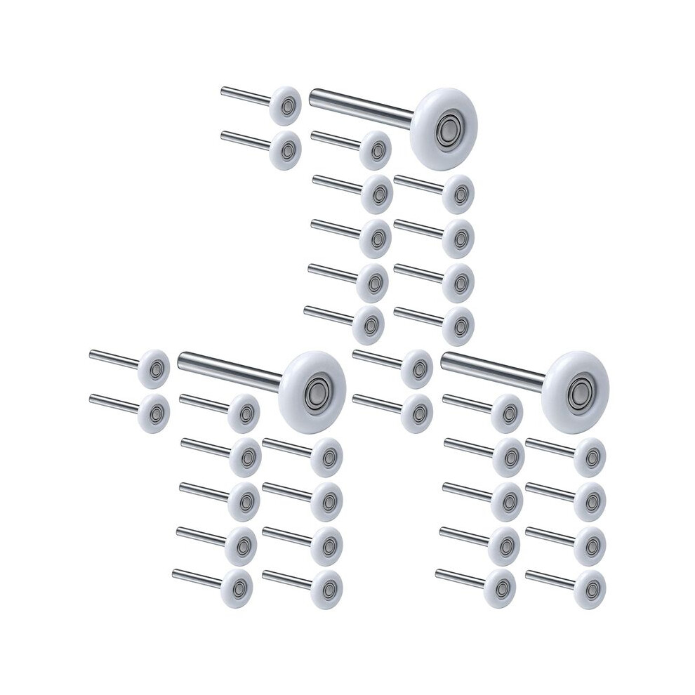 36Pack 2 Inches Garage Door Rollers, 6200Zz Bearing Nylon Garage Door Roller,For Residential And Commercial Garage Doors 4712659637495