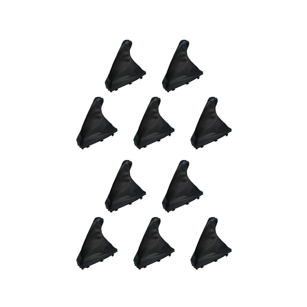 10X Parking Handbrake Gaiter Handbrake Boot Cover For Vauxhall Opel Vectra B 1995-2002 Anti Slip Shift Knob Gaiter Boot Black 4711710408302