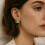French Chic Pearl Crest Crystal Earrings 1