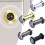 180degree wideangle door peephole for stable performance and style (black) 3