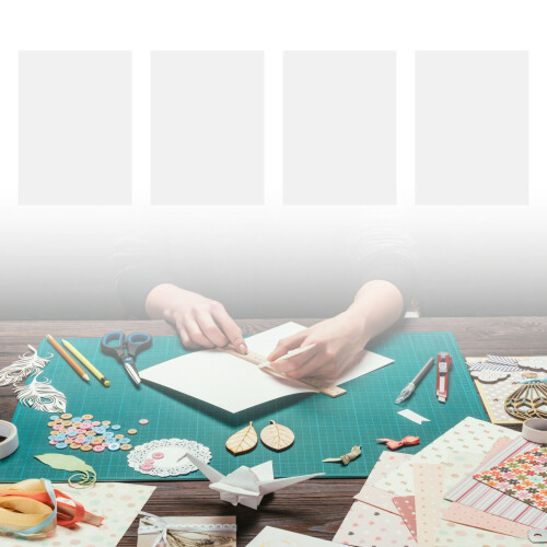 10Pcs Cuttable Crafting Plastic Sheets Flexible Transparent 1