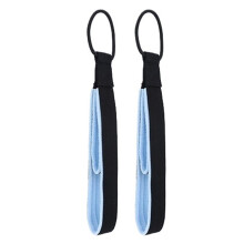 Pilates Double Loop Straps for Home Gym Fitness Accessories (Sky Blue)