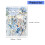 Charm Flower Sticker Set Paper Decorations For Personalize-Blue 4