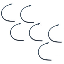 3Pcs Elastomer Milk Frother Hose for Coffee Maker-6 roots
