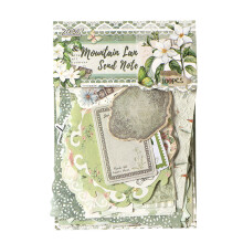 Flower Sticker Collection Craft Supplies For Memory Keep-Green