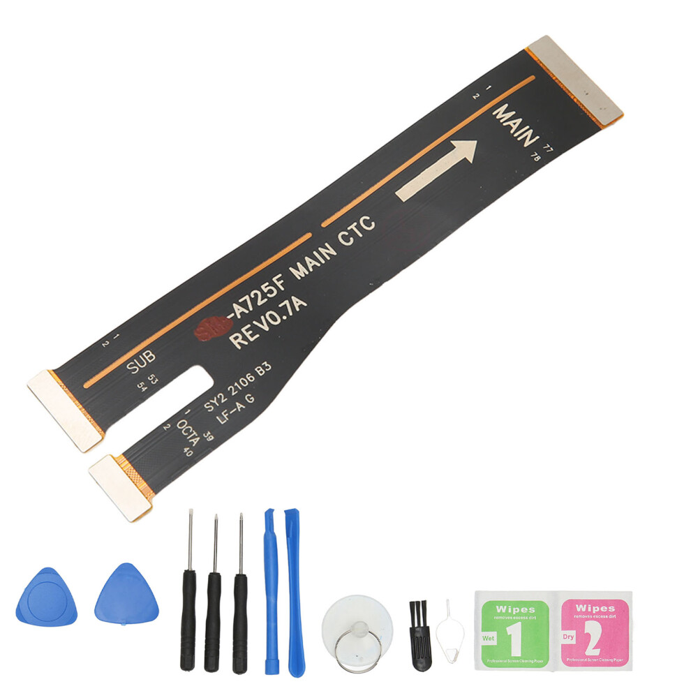 Mobile Phone Lcd Motherboard Connector Ribbon, High Quality Flex Cable Module Replacement Part For Samsung A72 5G A726 A72 4G A725 Stable Performance 9486358100707