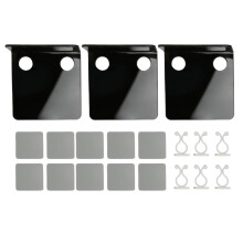 Facile installazione, mensole galleggianti multifunzionali, materiale acrilico impermeabile, mensole galleggianti a parete, praticità a mani libere,