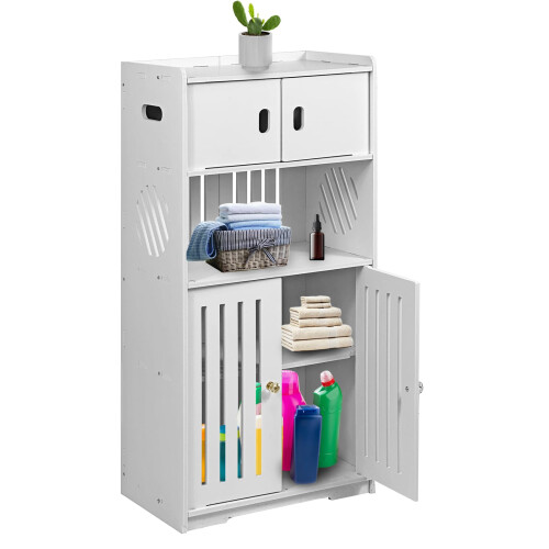 Bathroom Floor Storage Cabinet Freestanding