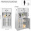 Bathroom Floor Storage Cabinet Freestanding 8