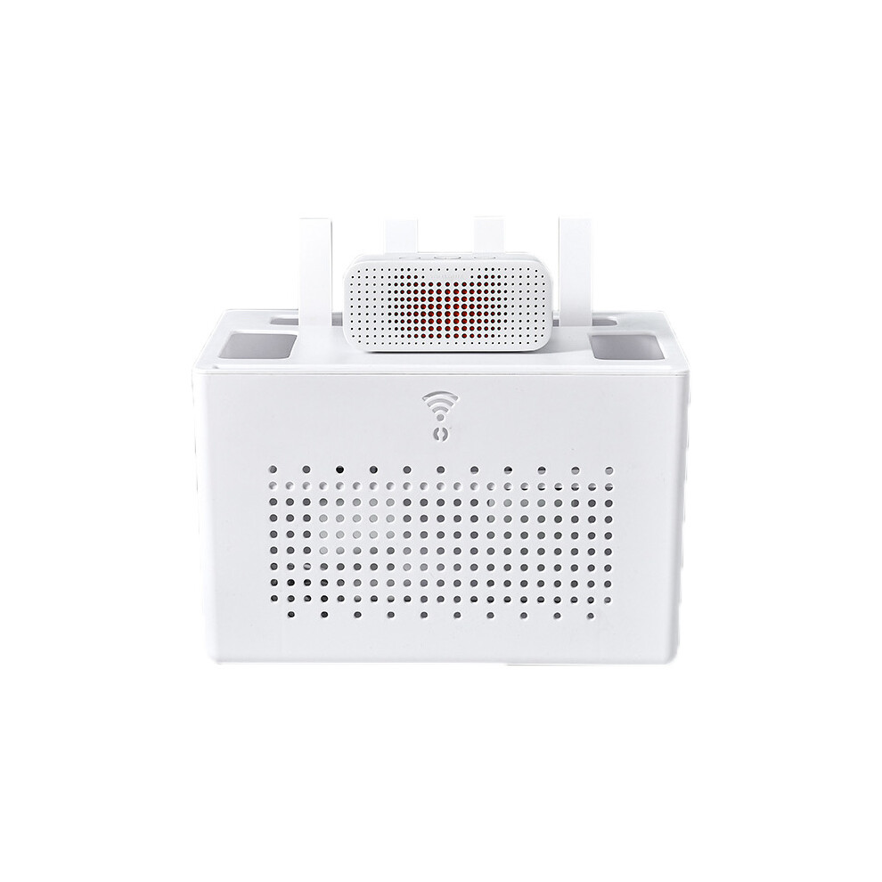 Multifunctional Storage Shelf For Home Appliances, Efficient Cable Management Hider Rack, Innovative Heat-Dissipating Socket Box To Keep Your Devices 9437117932695