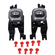 LED-Nebelscheinwerfer-Set mit DR L4 für Ford F250, F350, F450, F550 Super Duty Fahrleuchten, superhelle LED-Nebelscheinwerfer I P68, wasserdicht,
