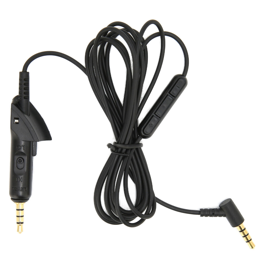 Audio Cable For Quietcomfort Headphones, Oxygen-Free Copper Cores, Nylon Reinforcement, And Plated Connectors For Uninterrupted Listening Bliss Gold 9416038708794