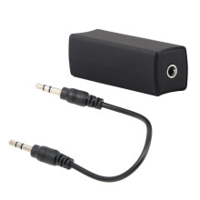 Filtr hučení pro domácí stereo, adaptér pro čistý zvuk pro zařízení s 3,5mm jackem